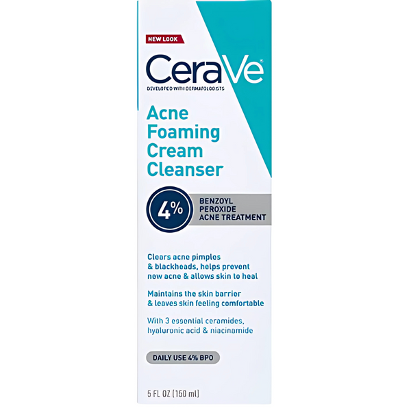 Cerave Acne Foaming Cream Cleanser 150Ml