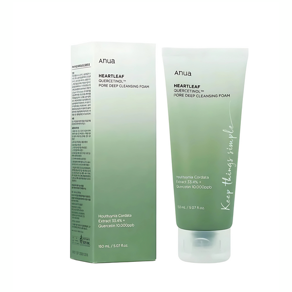 Anua - Heartleaf Quercetinol Pore Deep Foam Cleanser