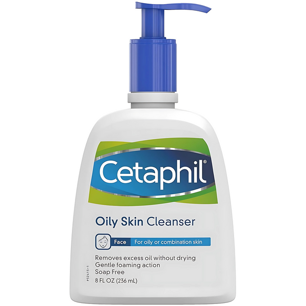 Cetaphil Oily Skin Cleanser Face (For Oily or Combination Skin) 236ml