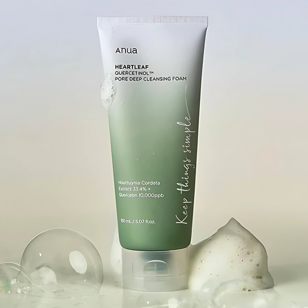 Anua - Heartleaf Quercetinol Pore Deep Foam Cleanser