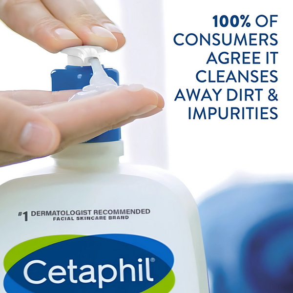 Cetaphil Oily Skin Cleanser Face (For Oily or Combination Skin) 236ml