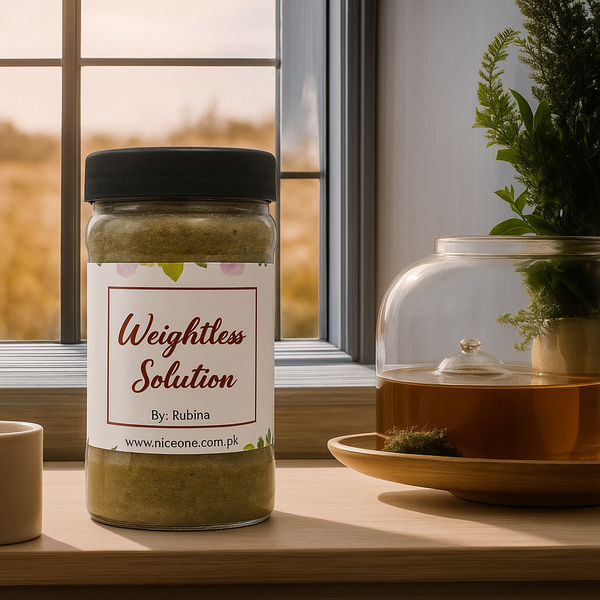 🌿 Weightless Solution Herbal Weight Loss Powder | 1 Month Plan 🕒🔥 (buy one get one free))