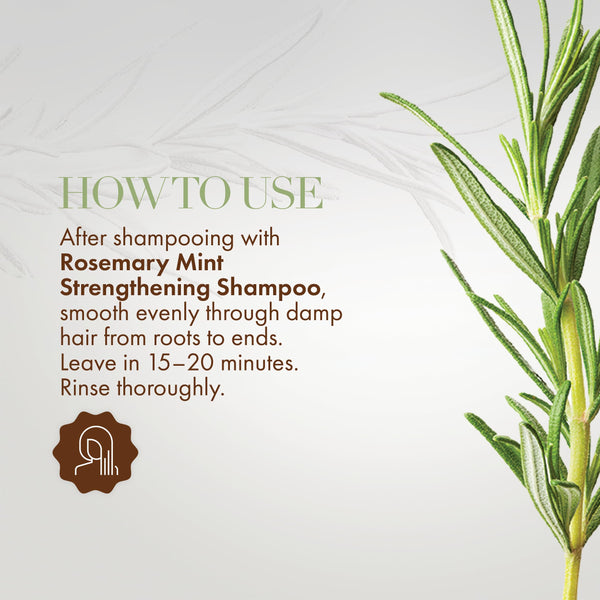 Rosemary Mint Strengthening Hair Masque