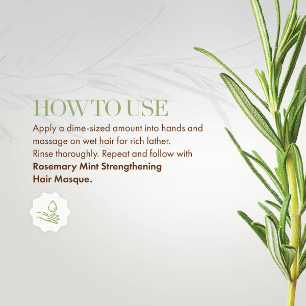 Rosemary Mint Strengthening Shampoo