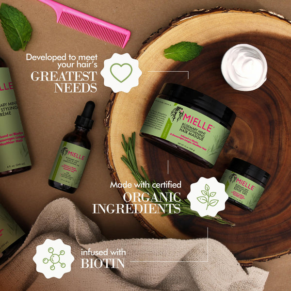 Rosemary Mint Strengthening Hair Masque