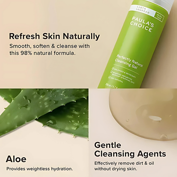 Paula's Choice Perfectly Natural Cleansing Gel 200ml