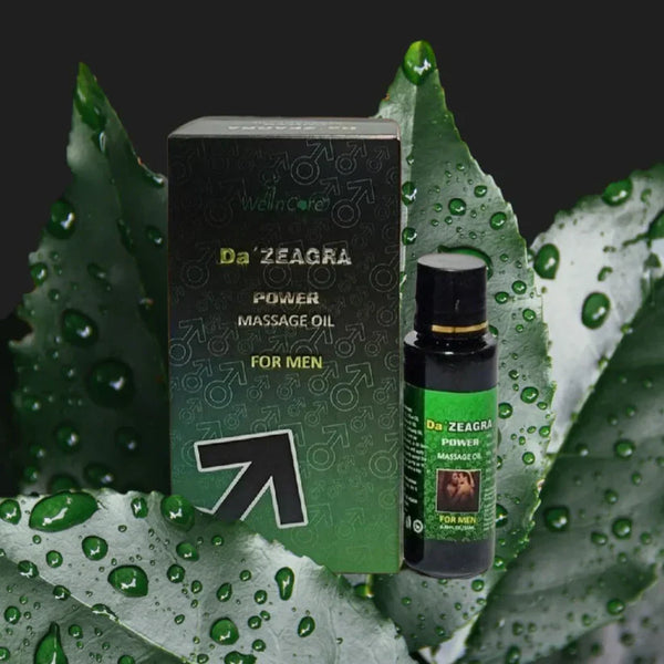 DA ZEARBAL POWER MASSAGE OIL - NEW FORMULA (Secrete Packing)